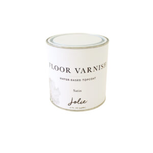 Satin Floor Varnish Quart Size Jolie Top Coats
