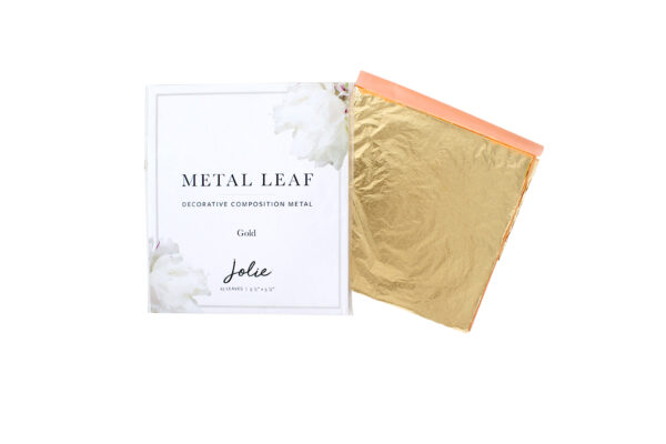 Gold Metal Leaf Book Jolie Gilding