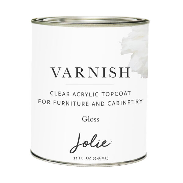 Gloss Jolie Varnish Top Coat Quart Size Jolie Topcoats