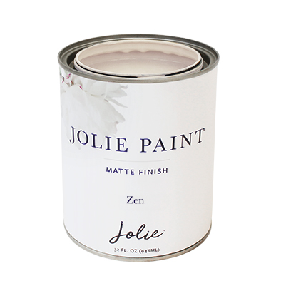 Jolie Matte Finish Paint - Swedish Grey, Quart